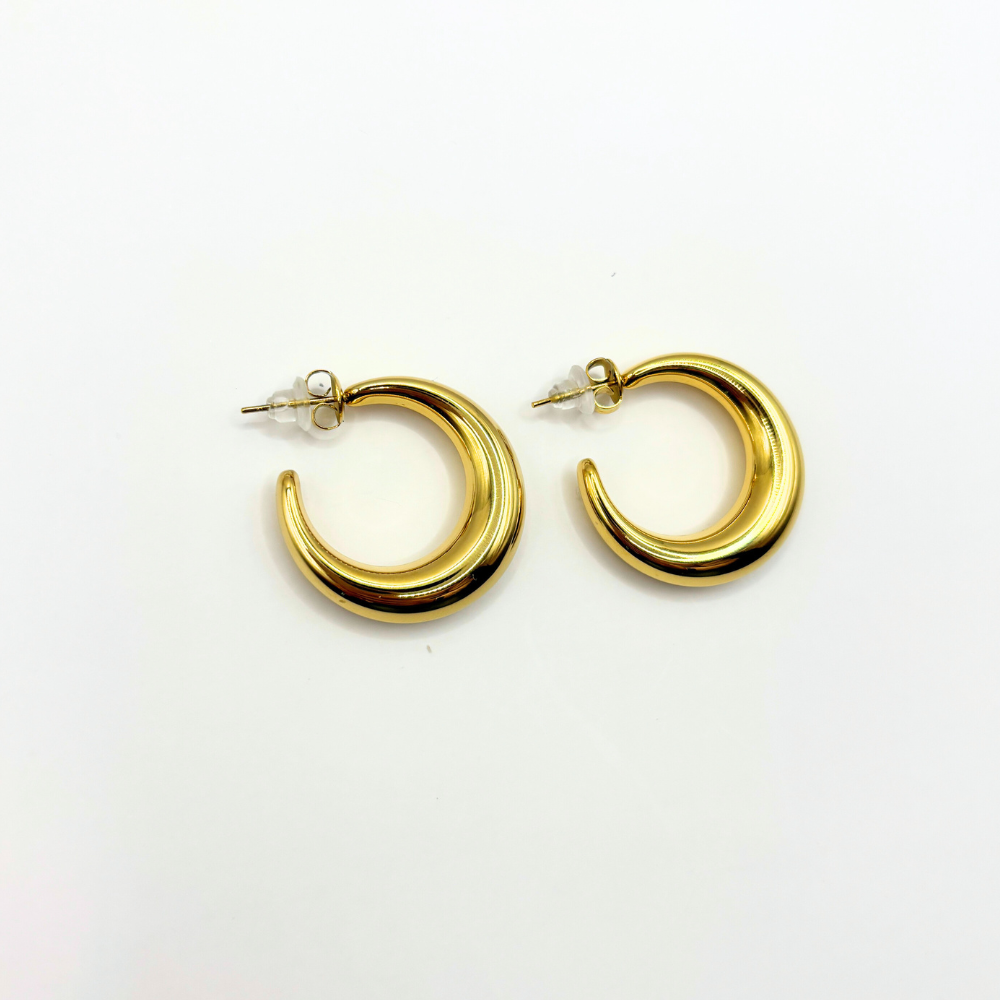 Hoops oorbellen