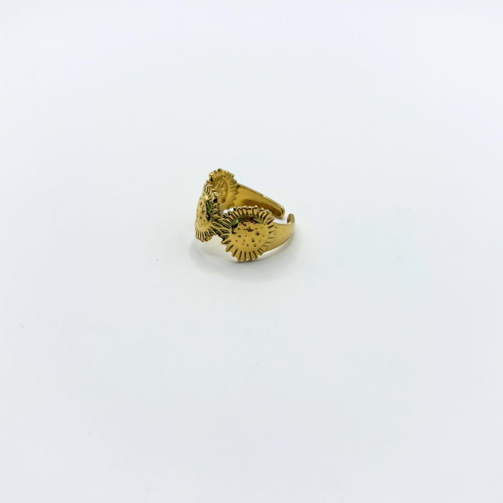 Sunflower ring