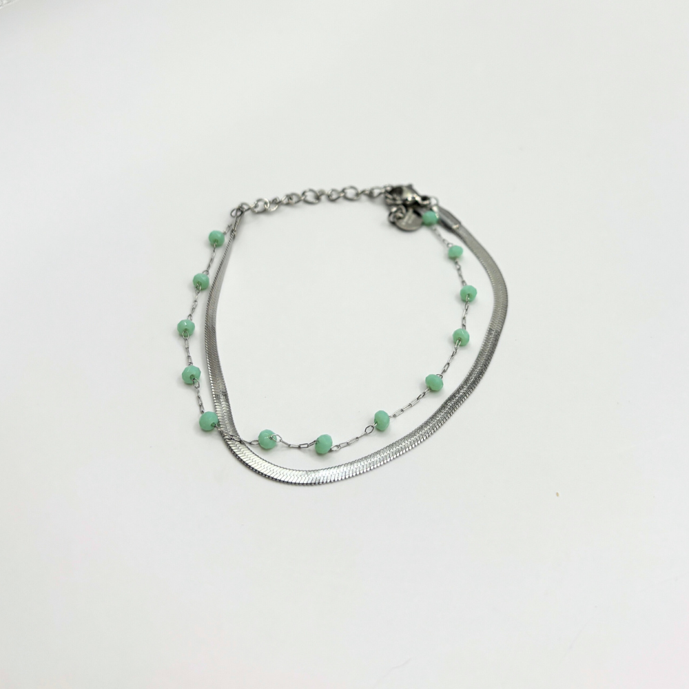 Snake color armband