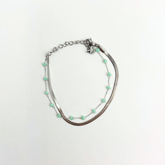 Snake color armband