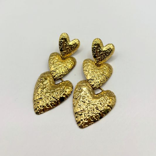 Hearts oorbellen