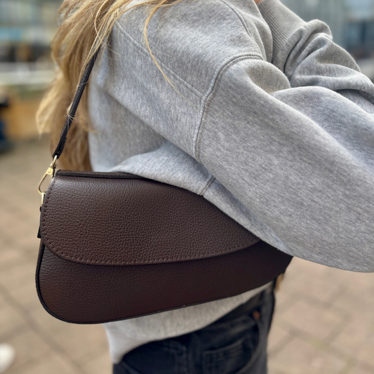 Classy leren tas