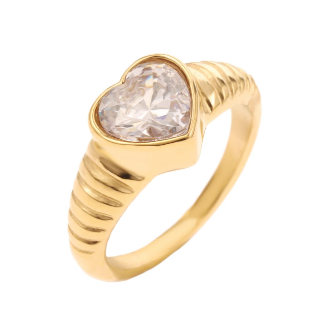 Ring met hartje