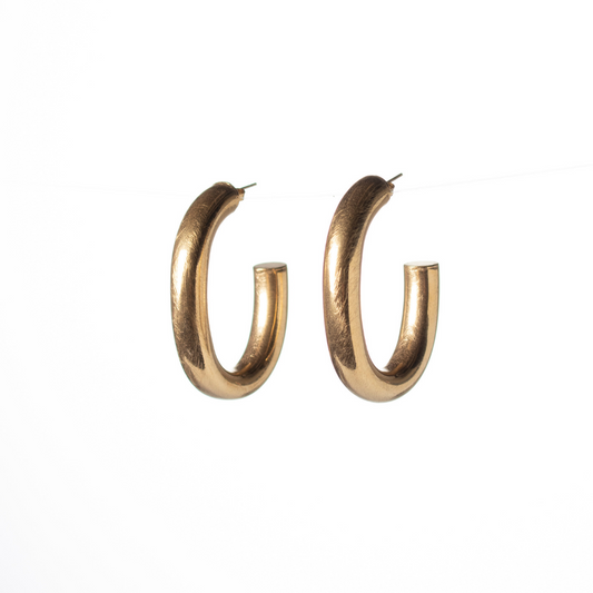 Hoops oorbellen