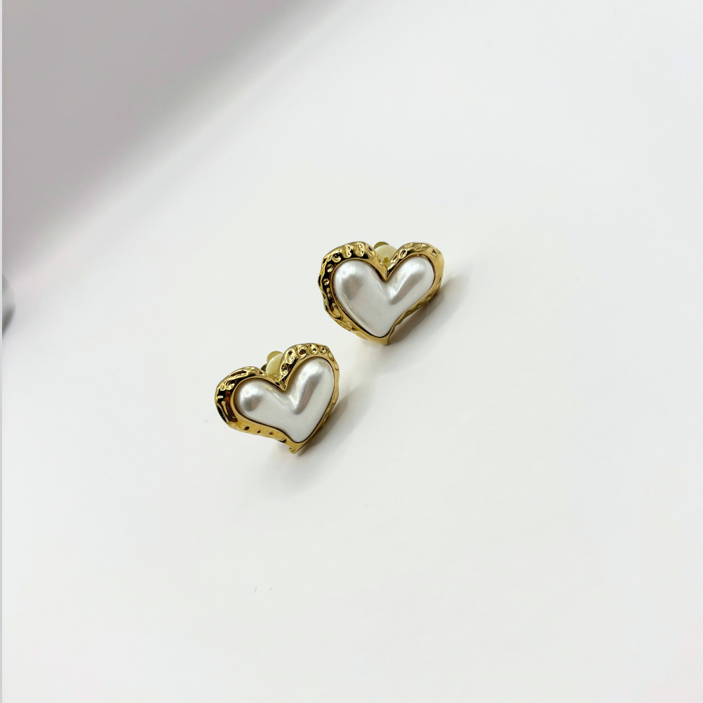 Hearts parel oorbellen