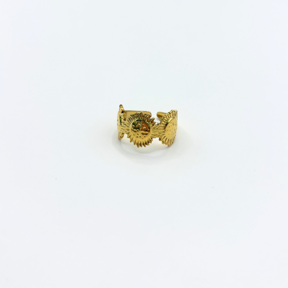 Sunflower ring