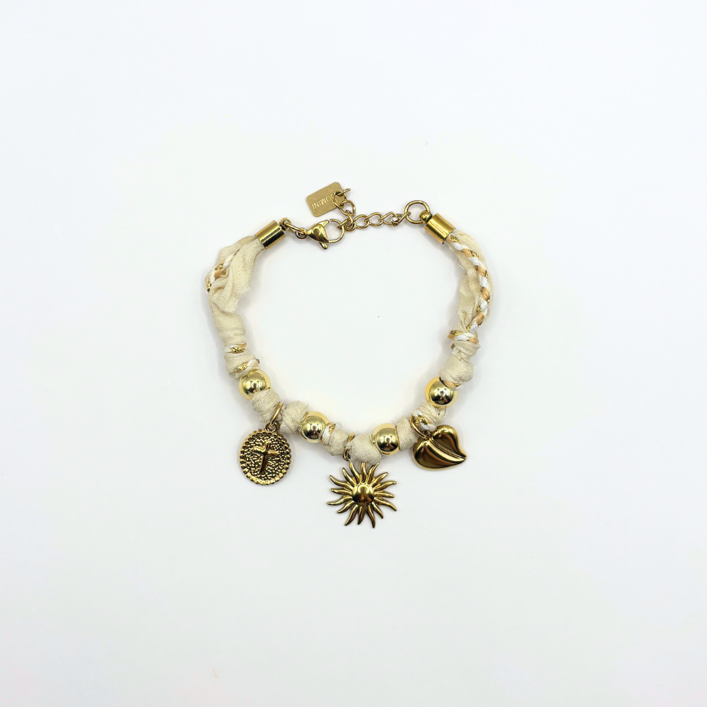 Gevlochten armband