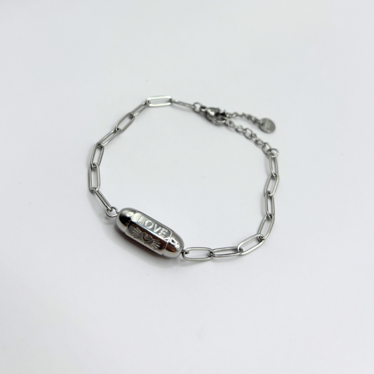Schakelarmband love