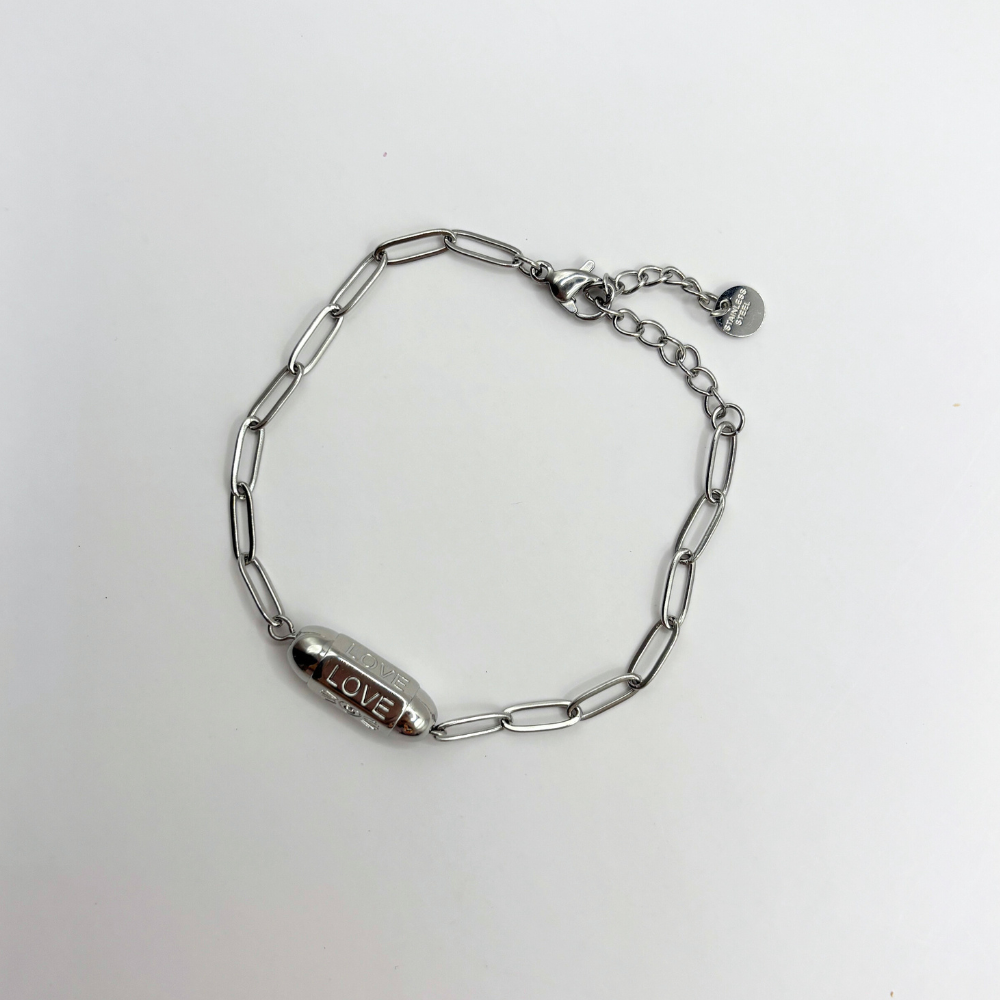 Schakelarmband love