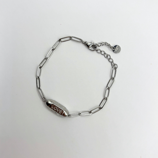 Schakelarmband love