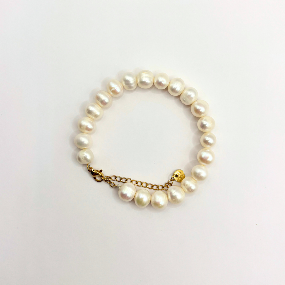 Armband met imitatieparels