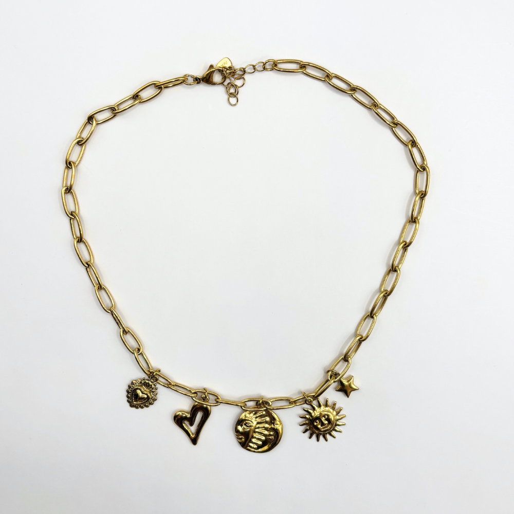 Schakelketting met bedels