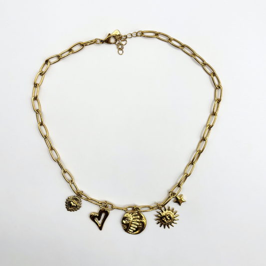 Schakelketting met bedels