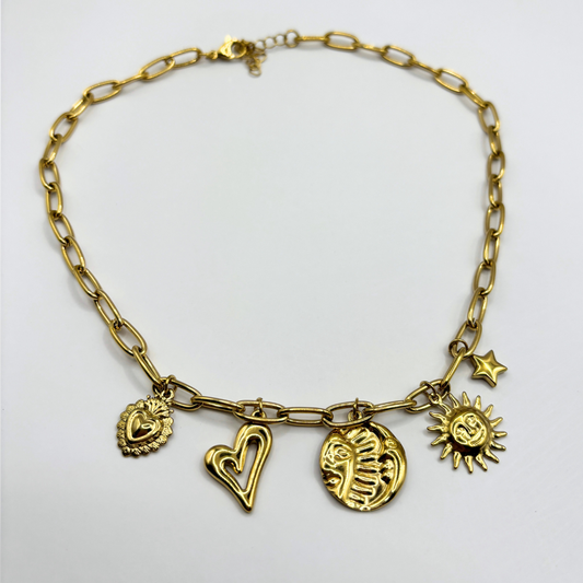 Schakelketting met bedels