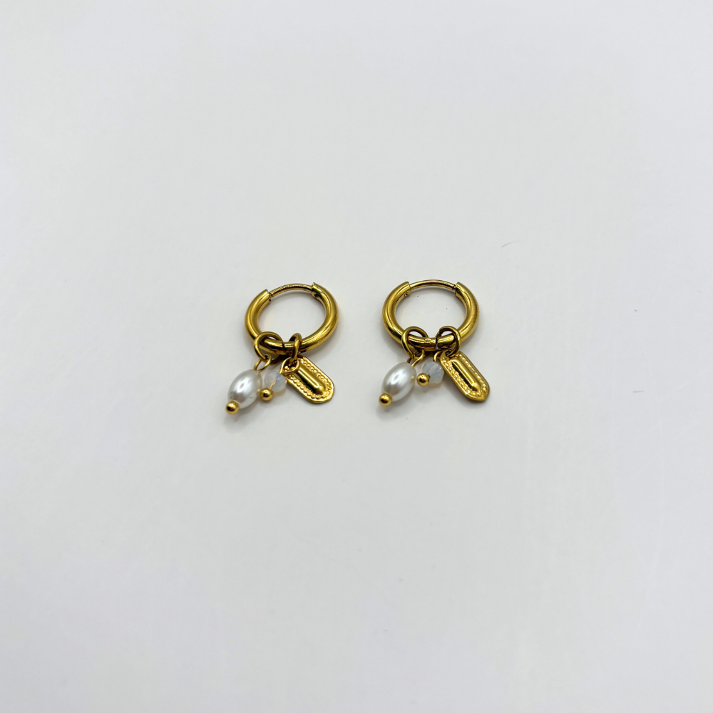 Trendy oorbellen