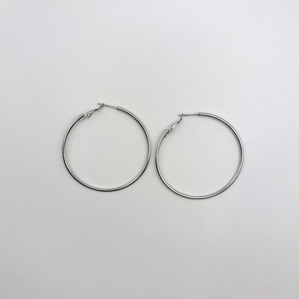 Hoops oorbellen