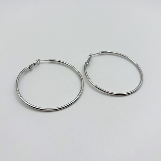 Hoops oorbellen