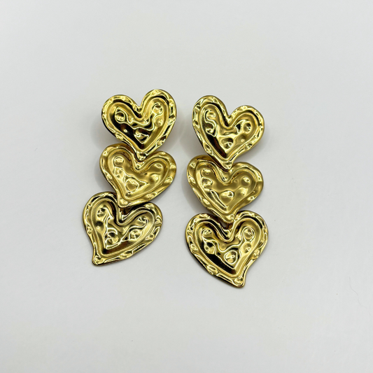 Hearts oorbellen