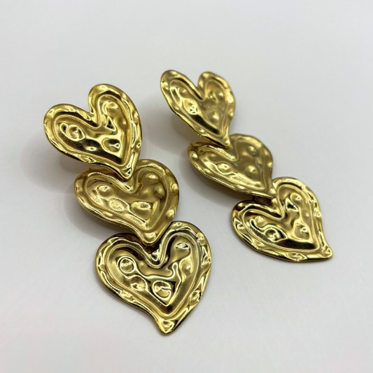 Hearts oorbellen