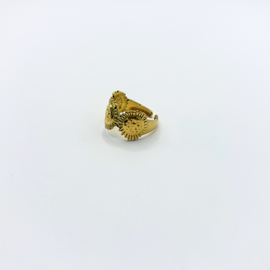 Sunflower ring