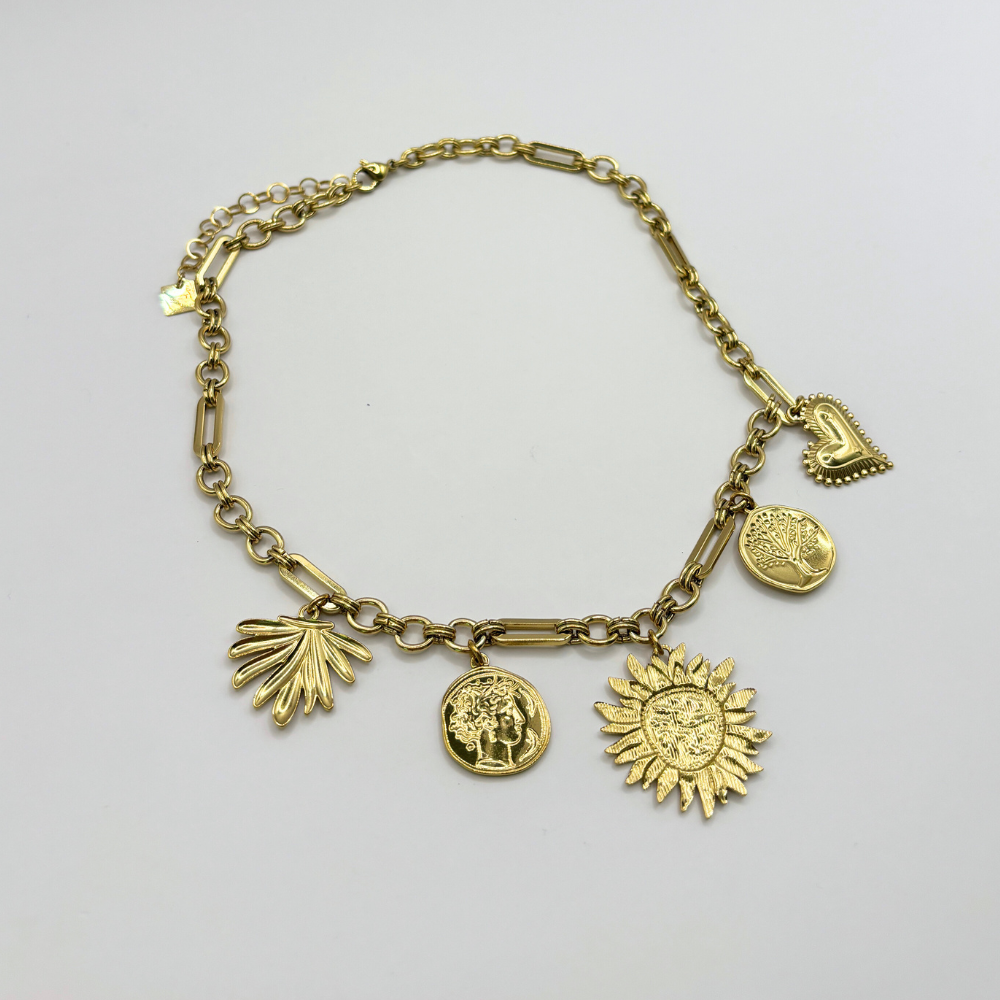 Schakelketting met bedels