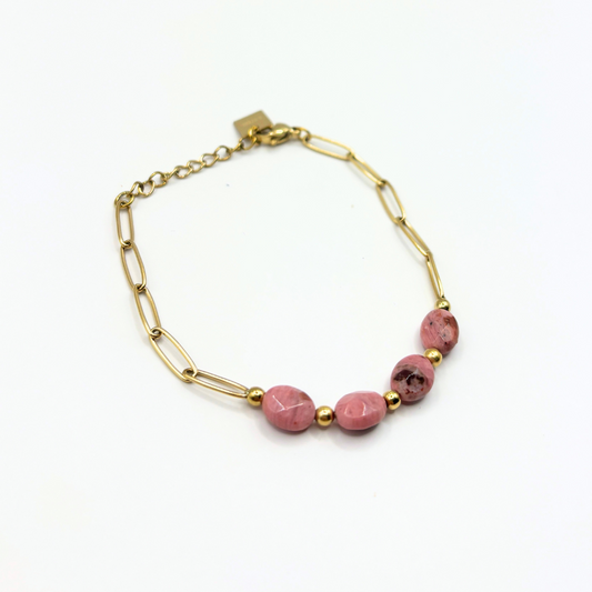 Pink armbandje