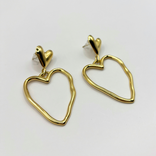 Hearts oorbellen