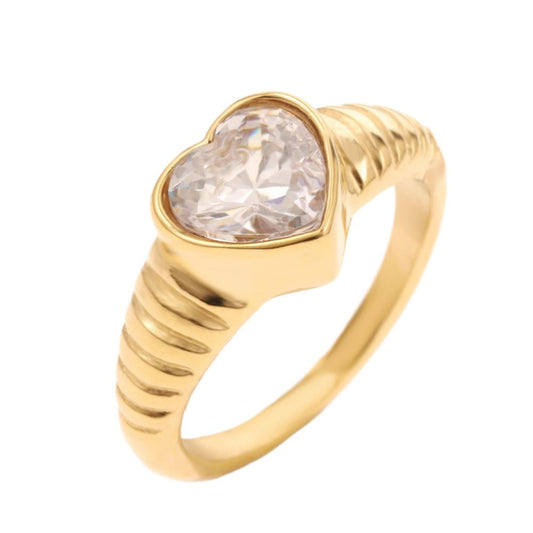 Ring met hartje
