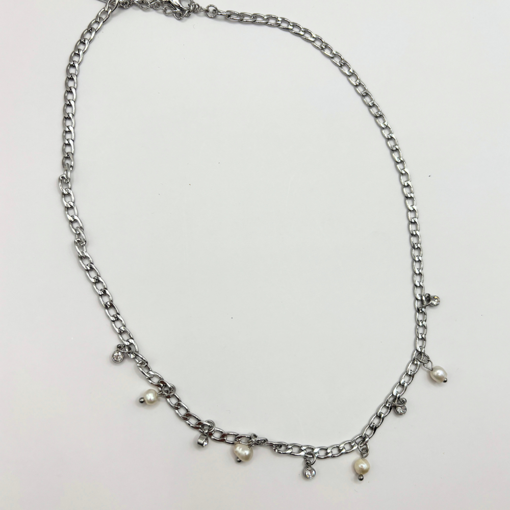 Schakelketting met parel