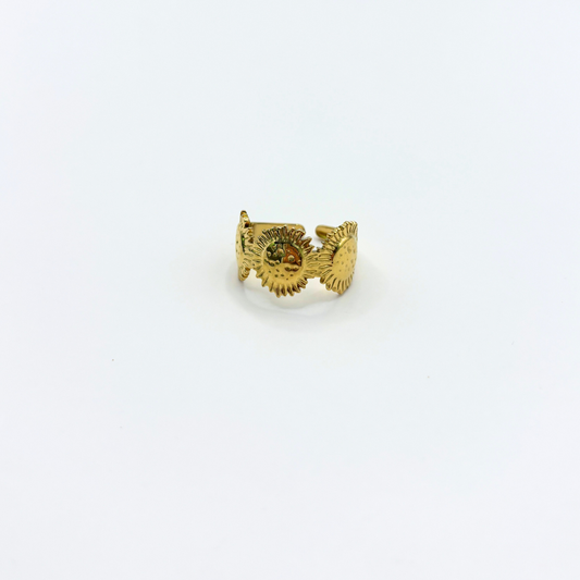 Sunflower ring