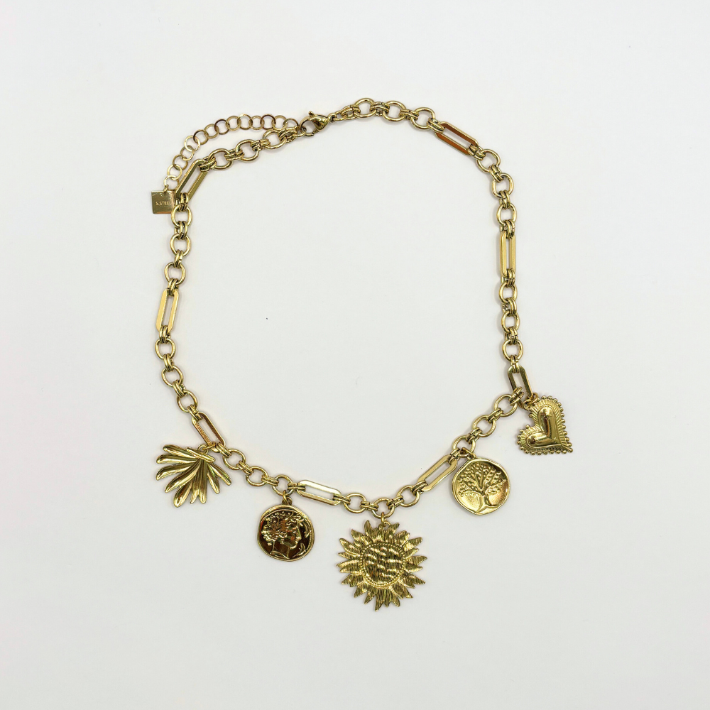Schakelketting met bedels