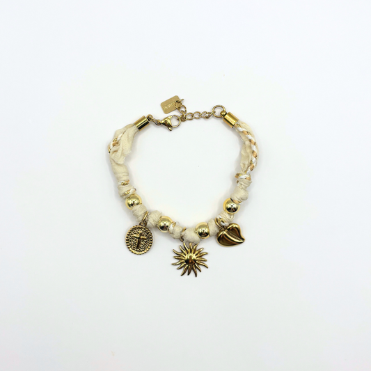 Gevlochten armband