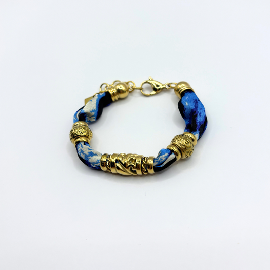 Gevlochten armbandje