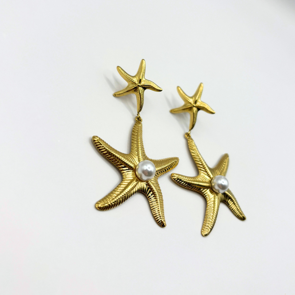 Oorbellen sea star