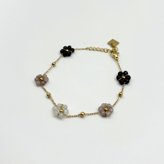 Flower armbandje
